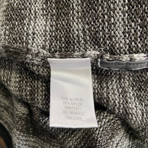 Dana Buchman Space Dye Knot Funnel Neck - Picture 7 of 8